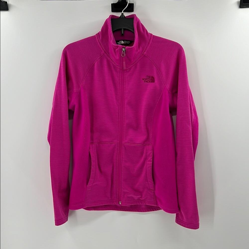 The North Face Women's Pink Full-Zip Fleece Jacket
